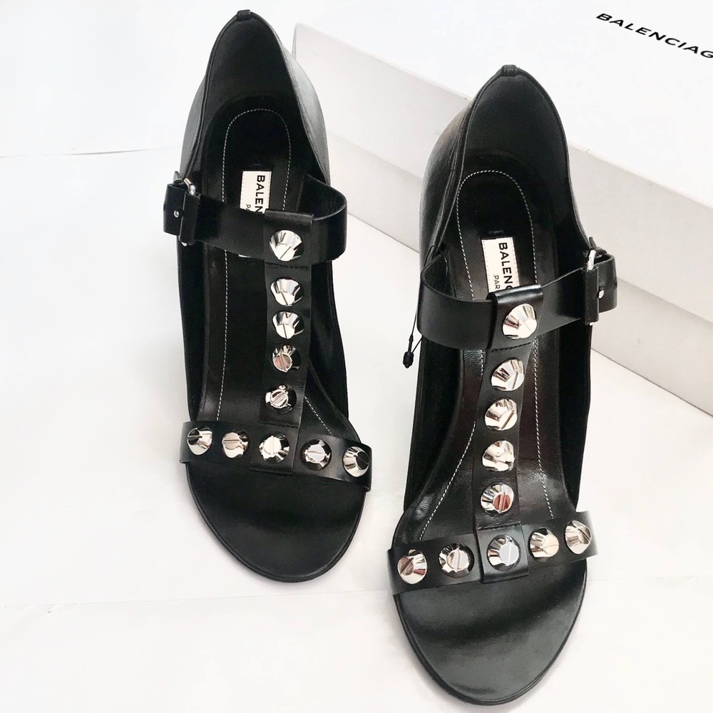 Balenciaga | Studded wedges NIB